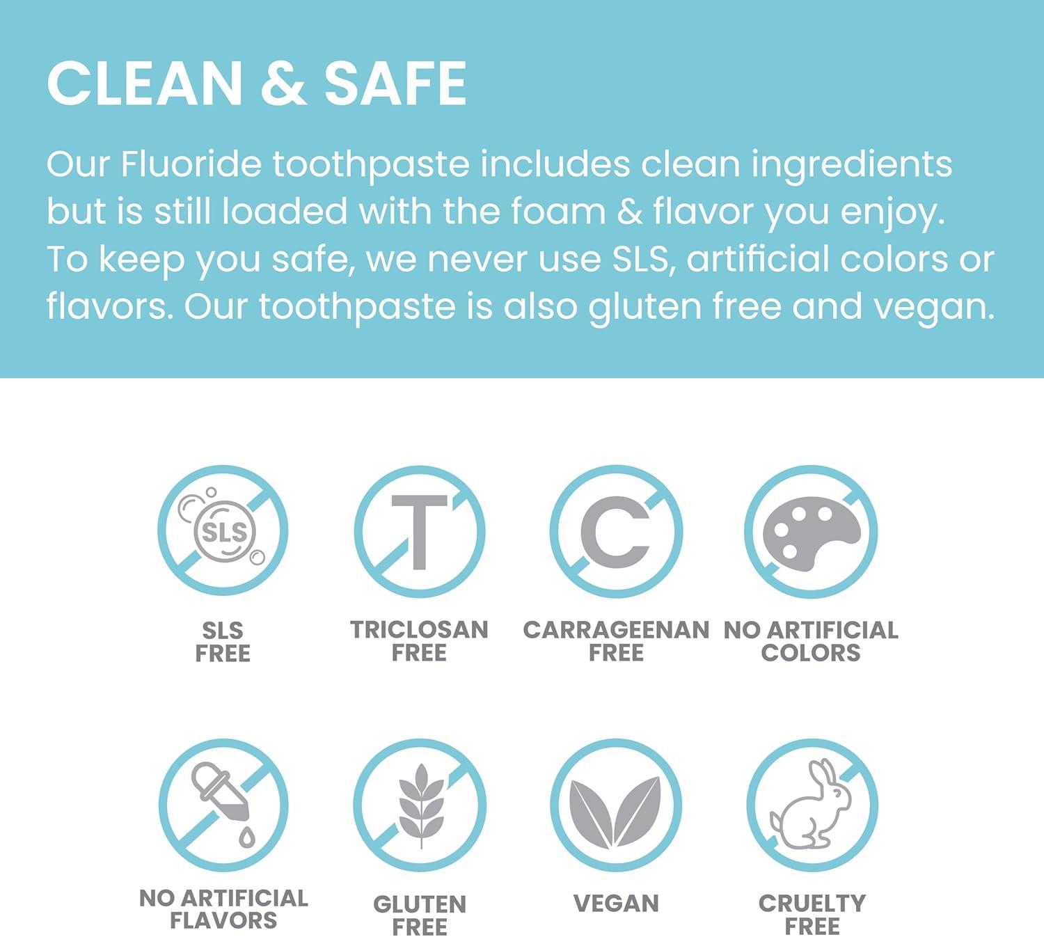 image:imageHimalaya Botanique Anticavity Fluoride Toothpaste Fluoride with MultiBenefit Support Fights Cavities Strengthens Enamel Promotes Remineralization Peppermint Flavor 4 ozPeppermint