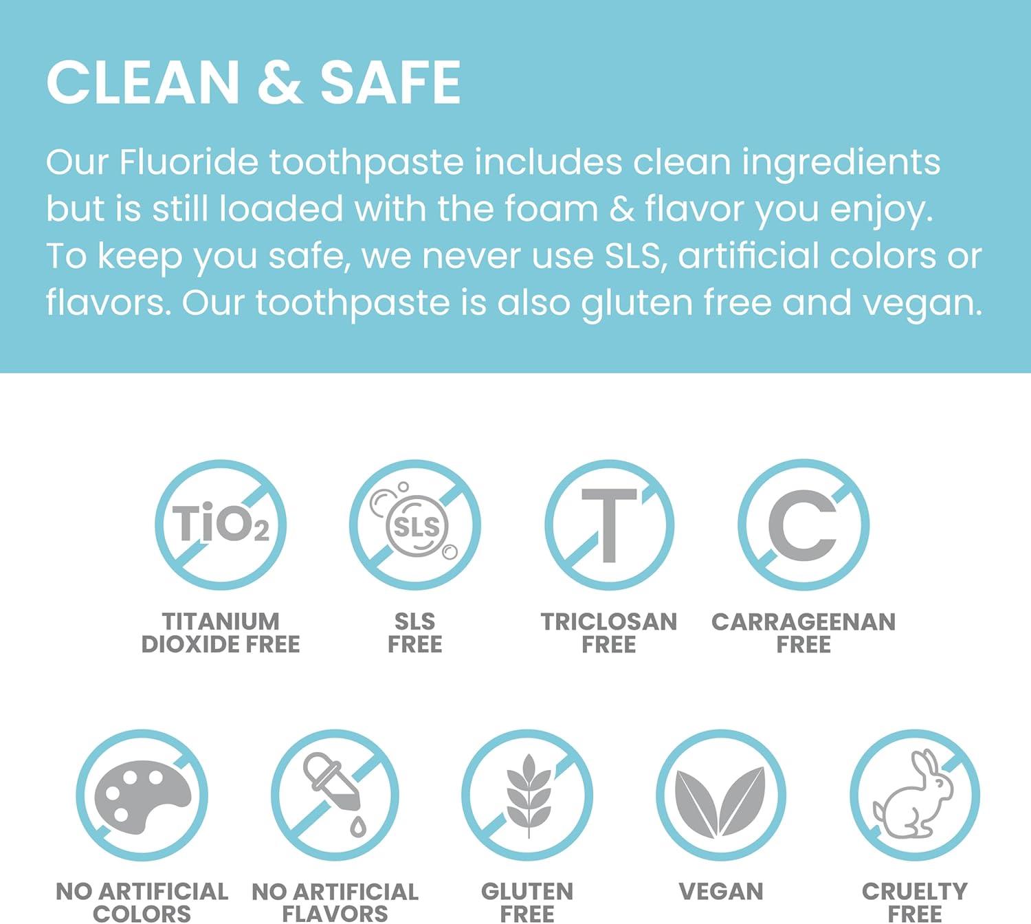 image:imageHimalaya Botanique Anticavity Fluoride Toothpaste Fluoride with MultiBenefit Support Fights Cavities Strengthens Enamel Promotes Remineralization Peppermint Flavor 4 ozMint