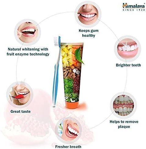 image:imageHimalaya Botanique Complete Care Whitening Toothpaste Simply Peppermint Fluoride Free for a Clean Mouth Whiter Teeth and Fresh Breath 529 oz 4 PackPeppermint