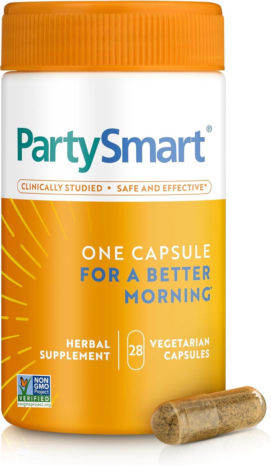 image:imageHimalaya PartySmart 12 Capsule Tube Alcohol Breakdown Liver Support for a Better Morning After Drinking Plant Based Vegan NonGMO Gluten Free Clinically StudiedCapsules