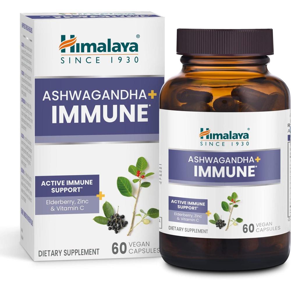 image:imageHimalaya Ashwagandha Relax with GABA Holy Basil amp Chamomile for Reset Relaxation amp Stress Relief Vegan Gluten Free 540 mg 60 Vegetarian Capsules 1 Month SupplyAshwagandha Immune