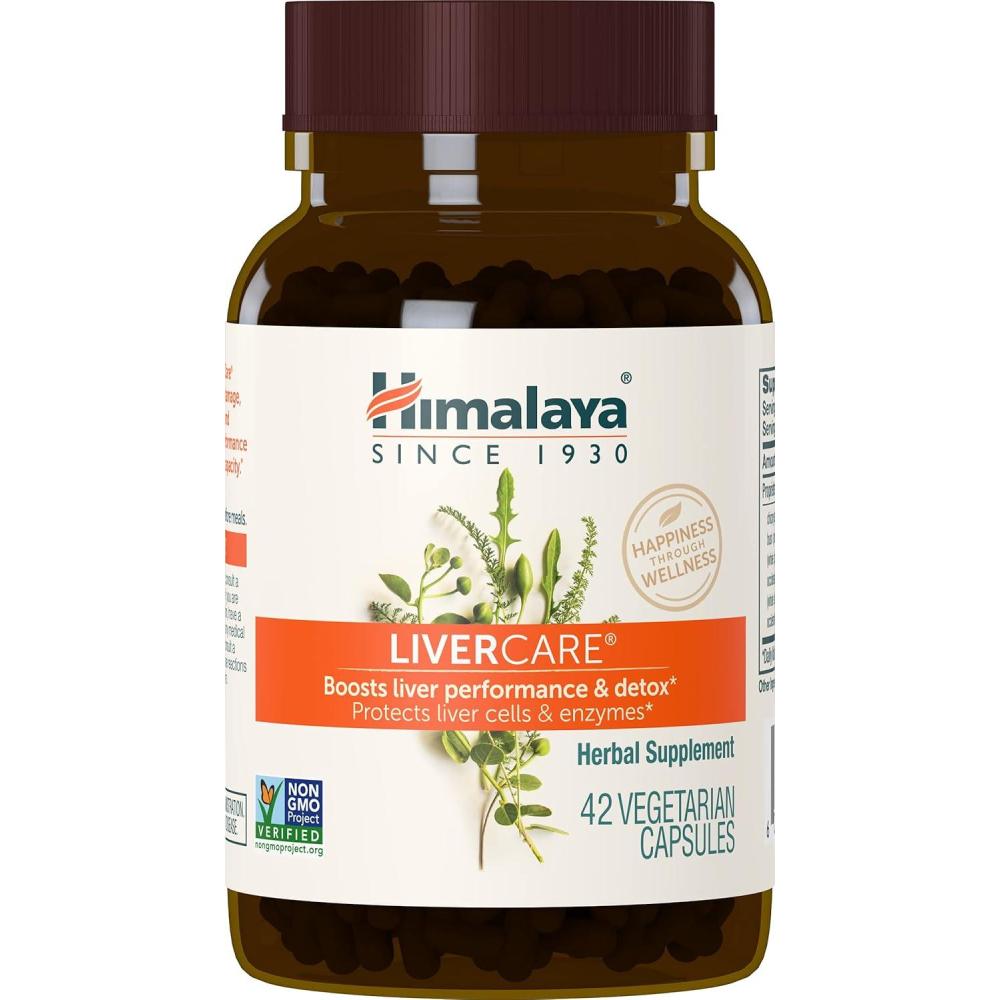 image:imageHimalaya LiverCare 90 Day Supply Herbal Liver Support Promoting Waste Elimination Liver Cleanse Detox and Bile Production Vegan NonGMO Gluten Free 375 mg 180 CapsulesUnflavored