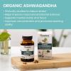 Himalaya Ashwagandha Organic Gummies, KSM-66 Organic Ashwagandha to Help with Stress Relief, Energy and Relaxation, 60 Gummies with Delicious BlackBerry Flavor(Capsules)
