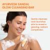 Himalaya Ayurveda Sandal Glow Cleansing Bar with Chandanadi Ropana Taila, Sandalwood, Coconut Oil & Turmeric, for Clean and Glowing Skin, Herbal-Infused Soap, 2.65 oz (75 g), 6 Pack