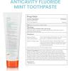 Himalaya Botanique Anticavity Fluoride Toothpaste, Fluoride with Multi-Benefit Support, Fights Cavities, Strengthens Enamel, Promotes Remineralization, Peppermint Flavor, 4 oz(Mint)