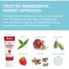 Himalaya Botanique Kids Hydroxyapatite Toothpaste, Strawberry Flavor – Nano Hydroxyapatite to Support Remineralization and Restore Enamel, Fluoride-Free, Vegan, Gluten Free, 4 oz(Strawberry)