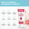 Himalaya Botanique Kids Hydroxyapatite Toothpaste, Strawberry Flavor – Nano Hydroxyapatite to Support Remineralization and Restore Enamel, Fluoride-Free, Vegan, Gluten Free, 4 oz(Watermelon)