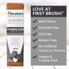 Himalaya Botanique Turmeric & Coconut Oil Whitening Antiplaque Herbal Toothpaste, Whitens Teeth, Fluoride Free, No Artificial Flavors, SLS Free, Vegan, Cruelty Free, Foaming, Mint Flavor, 4 Oz, 2 Pack(Charcoal)