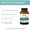 Himalaya Focused Mind with Ashwagandha, Bacopa & L-Theanine for Focus, Energy and Attention, 60 Capsules, 1 Month Supply, Vegan, Gluten Free