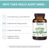 Himalaya Hello Alert Mind with L-Theanine, Ashwagandha, Bacopa, Vitamin B6 & B12, for Energy, Focus & Attention, Vegan, Gluten Free, 60 Capsules
