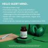 Himalaya Hello Alert Mind with L-Theanine, Ashwagandha, Bacopa, Vitamin B6 & B12, for Energy, Focus & Attention, Vegan, Gluten Free, 60 Capsules