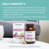 Himalaya Hello Immunity with Quercetin, 60 Day Supply – Herbal Immune Support Supplement, Bioflavonoid and Antioxidant for Immunity and Daily Wellness – Vegan, Non-GMO, Gluten Free, 500 mg, 60 Caplets
