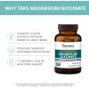Himalaya Magnesium Glycinate, 60 Vegan Capsules, High Absorption Dietary Supplement for Muscle Function, Bone Health, and Relaxation, Chelated, Non-GMO, Gluten-Free, 200mg per 2 Capsule Serving