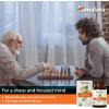 Himalaya MindCare, Nootropic Brain Supplement Booster for Mental Sharpness, Focus, Memory, and Cognitive Wellness, 1170 mg, 120 Capsules, 1 Month Supply(60 Count (Pack of 1))