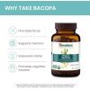Himalaya Organic Bacopa – Bacopa Monnieri Herbal Brain Supplements for Memory and Focus Support – USDA Organic, Vegan, Non-GMO, Gluten Free, 750 mg, 30 Caplets(30 Count (Pack of 1))