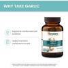 Himalaya Organic Garlic – Herbal Supplement for Lipid Metabolism and Immune Support – Vegan, Non-GMO, Gluten Free, 1400 mg, 60 Caplets(60 Count (Pack of 1))