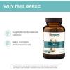 Himalaya Organic Garlic – Herbal Supplement for Lipid Metabolism and Immune Support – Vegan, Non-GMO, Gluten Free, 1400 mg, 60 Caplets(60 Count (Pack of 2))