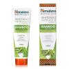 Himalaya Botanique Turmeric & Coconut Oil Whitening Antiplaque Herbal Toothpaste, Whitens Teeth, Fluoride Free, No Artificial Flavors, SLS Free, Vegan, Cruelty Free, Foaming, Mint Flavor, 4 Oz, 2 Pack(Bamboo)