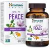 Himalaya Hello Peace – Herbal Stress Relief Supplement with Ashwagandha and Turmeric for Normal Cortisol and Adrenal Support – Vegan, Non-GMO, Gluten Free, 60 Capsules
