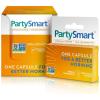 Himalaya PartySmart, 10 Individual Capsules – Alcohol Breakdown Liver Support for a Better Morning After Drinking – Plant Based, Vegan, Non-GMO, Gluten Free, Clinically Studied (Pack of 3)(10 Count (Pack of 1))