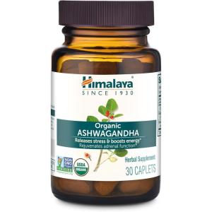 Himalaya Ashwagandha Organic Gummies, KSM-66 Organic Ashwagandha to Help with Stress Relief, Energy and Relaxation, 60 Gummies with Delicious BlackBerry Flavor(Capsules)