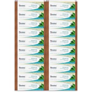 Himalaya Botanique Whitening Complete Care Travel Toothpaste, Mint – Travel Size Whitening Toothpaste Without Fluoride for Brighter Teeth & Fresh Breath – Vegan, 0.74 oz (Pack of 10)(0.75 Ounce (Pack of 20))