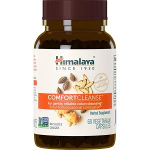 Himalaya ComfortCleanse for Detox and Gentle Colon Cleanse & Occasional Constipation, Vegetarian, 500 mg, 60 Capsules, 1 Month Supply