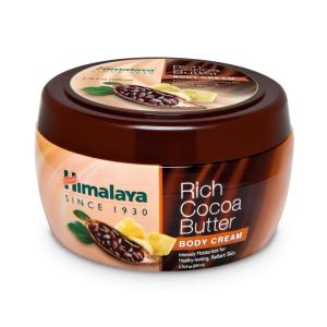 Himalaya Rich Cocoa Butter Body Cream, with Vitamin E for Intense Moisturization and Radiant Skin, Ideal for Dry Body Skin, 6.76 fl oz (200 ml)
