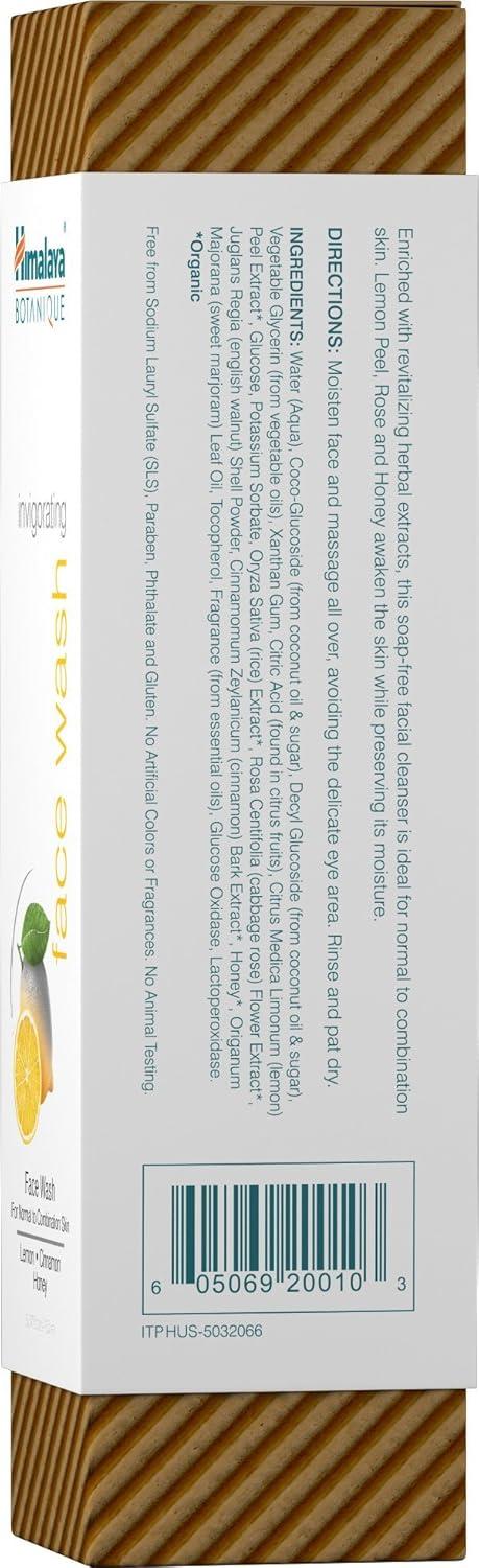 image:imageHimalaya Botanique Balancing Neem amp Turmeric Face Wash Dermatologically Tested Vegan Cruelty Free Paraben Free SLS Free 507 Fl Oz 150 mlInvigorating