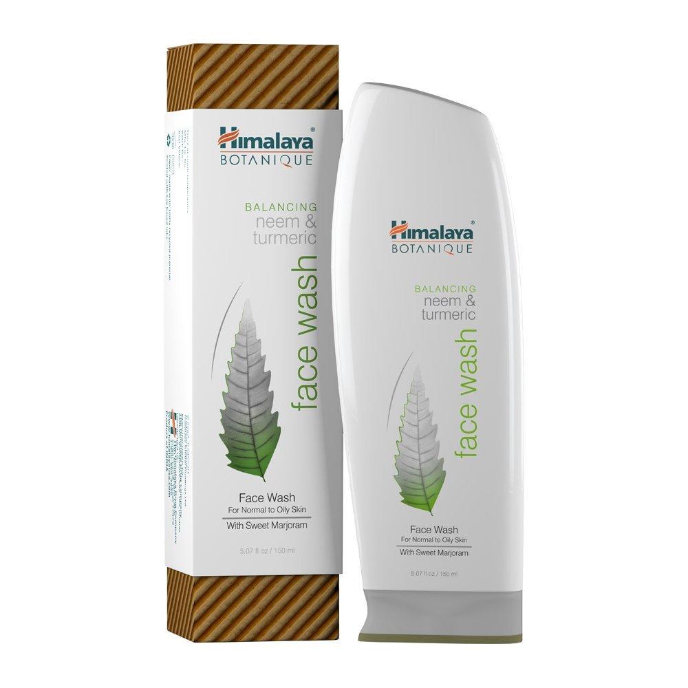 image:imageHimalaya Botanique Balancing Neem amp Turmeric Face Wash Dermatologically Tested Vegan Cruelty Free Paraben Free SLS Free 507 Fl Oz 150 mlNeem Turmeric