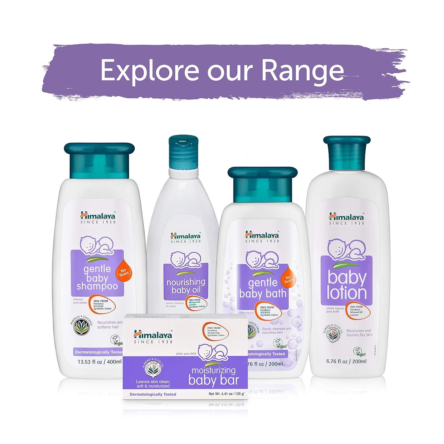 image:imageHimalaya Gentle Baby Shampoo for BabySoft Hair amp Scalp Soothing Moisture 676 oz1353 Fl Oz Pack of 1