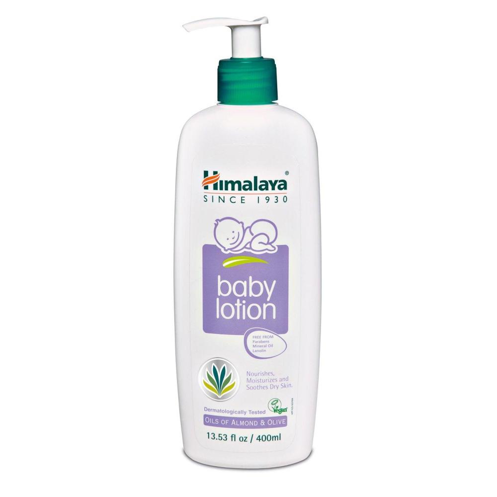 image:imageHimalaya Baby Lotion with Olive Oil and Almond Oil Free from Parabens Mineral Oil amp Lanolin Dermatologist Tested 676 oz 200 ml1353 Fl Oz Pack of 1