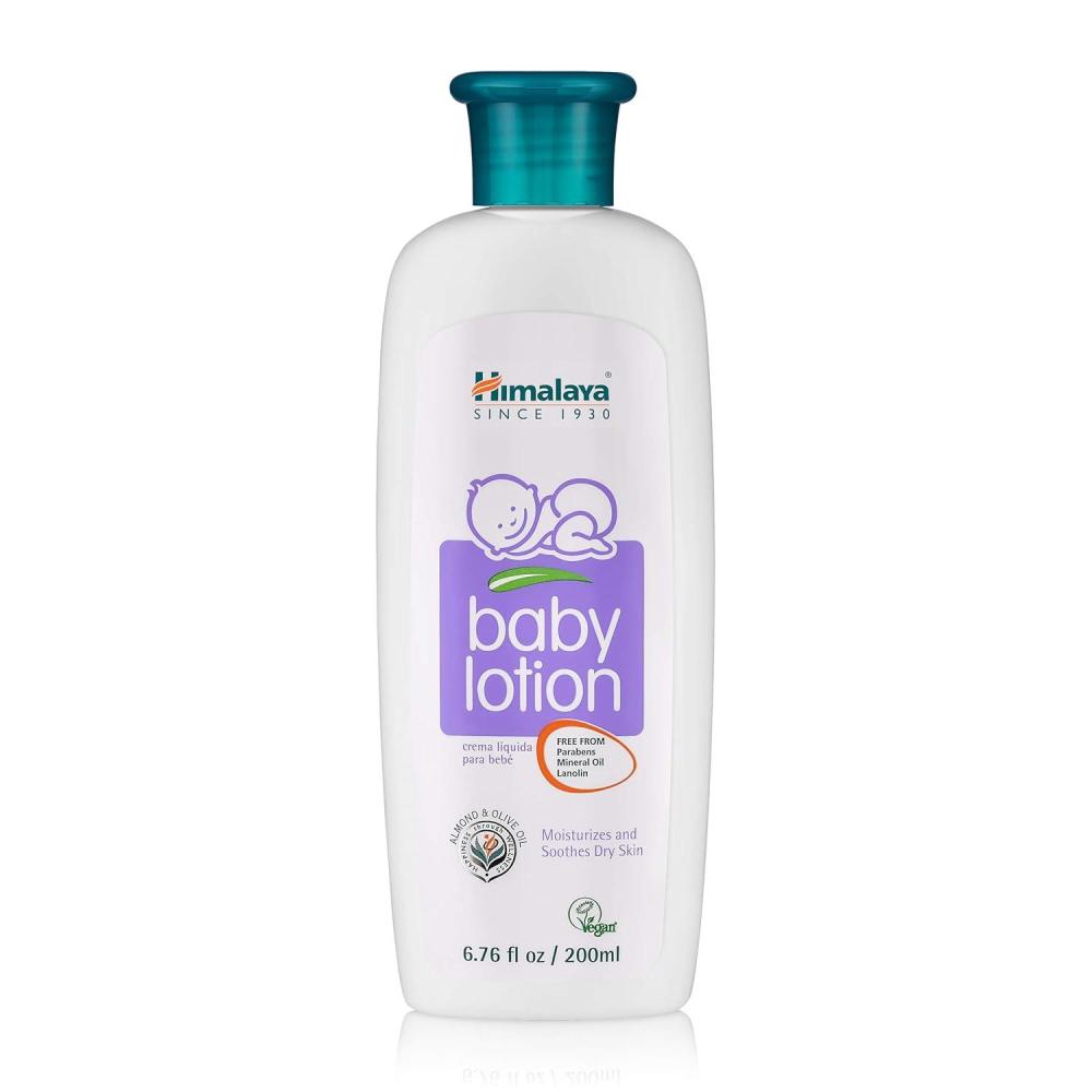 image:imageHimalaya Baby Lotion with Olive Oil and Almond Oil Free from Parabens Mineral Oil amp Lanolin Dermatologist Tested 676 oz 200 ml68 Fl Oz Pack of 1