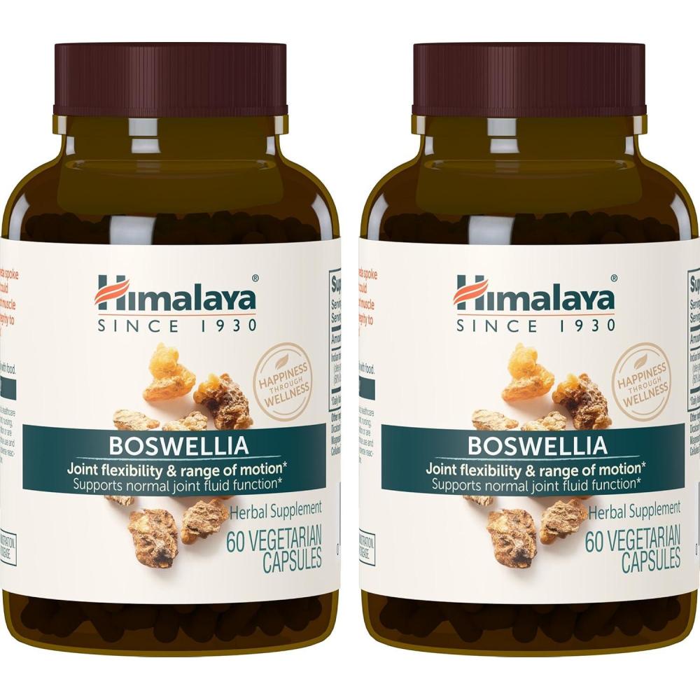 image:imageHimalaya Boswellia Joint Support for Mobility and Flexibility Promotes Tissue Preservation 250 mg 240 Capsules60 Count pack of 2