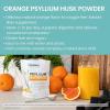 Himalaya Organic Psyllium Whole Husk, Natural Daily Fiber Supplement, Regularity, Appetite Management, USDA Certified Organic, Non-GMO, 56-Tablespoon Supply, Unflavored, 12 Oz(Orange Powder)
