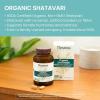 Himalaya Organic Shatavari – Promotes Hormone Balance for Women and Menstrual Cramp Relief – USDA Organic, Vegan, Gluten Free, 1300 mg, 60 Caplets(60 Count (Pack of 1))