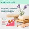 Himalaya Refreshing Cucumber Cleansing Bar, Face and Body Soap for Soft Skin, 4.41 oz, 12 Pack(Almond)