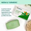 Himalaya Refreshing Cucumber Cleansing Bar, Face and Body Soap for Soft Skin, 4.41 oz, 12 Pack(Variety Pack)