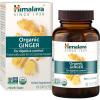 Himalaya Organic Ginger, 60 Day Supply – Digestive Health Supplement for Nausea, Upset Stomach Relief, and Occasional Bloating and Heartburn – USDA Organic, Vegan, Non-GMO, Gluten Free, 60 Caplets