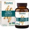 Himalaya Organic Licorice, 60 Day Supply – Digestive Health Supplement for Upset Stomach Relief and Occasional Bloating and Heartburn – USDA Organic, Vegan, Non-GMO, Non-DGL, Gluten Free, 60 Caplets(60 Count (Pack of 1))