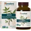 Himalaya Organic Neem Herbal Supplement, for Mild Acne & Clear Skin, Purifying, Ayurvedic, USDA Certified Organic, Non-GMO, Vegan, 600 mg, 60 Plant Based Caplets, 2 Pack(60 Count (Pack of 1))