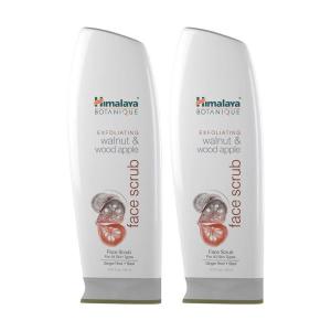 Himalaya Botanique Balancing Neem & Turmeric Face Wash, Dermatologically Tested, Vegan, Cruelty Free, Paraben Free, SLS Free, 5.07 Fl Oz, 150 ml(Wood Apple Scrub)
