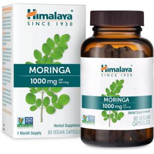 Himalaya Moringa – Herbal Superfood Antioxidants Supplement Supporting Wellness, Vitality, and Oxidative Stress – Vegan, Non-GMO, Gluten Free, 1000 mg, 60 Capsules