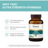 Himalaya Extra Strength Organic Gymnema Sylvestre, 30 Day Supply – Herbal Metabolism Support – USDA Organic, Additive Free, Non-GMO, Vegan, Gluten Free, 1,085 mg, 60 Caplets