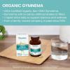 Himalaya Extra Strength Organic Gymnema Sylvestre, 30 Day Supply – Herbal Metabolism Support – USDA Organic, Additive Free, Non-GMO, Vegan, Gluten Free, 1,085 mg, 60 Caplets