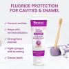 Himalaya Botanique Kids Fluoride Anticavity Toothpaste, Bubble Gum Flavor, Fluoride Toothpaste, Helps Prevents Cavities, Vegan, SLS Free, No Artificial Colors or Flavors, Gluten Free, 4 oz (113 g)