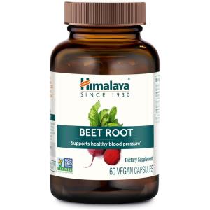 Himalaya Beet Root, Herbal Supplement for Healthy Blood Pressure Support, Vegan, Gluten Free, 500mg Beet Root & 100 mg Black Cumin Extract, 60 Capsules