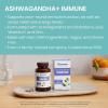 Himalaya Ashwagandha +Immune with Vitamin C for Active Immune Support & Hello Alert Mind for Energy, Focus & Attention, 60 Capsules Each – Bundle