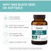 Himalaya Black Seed Oil Softgels, Cold-Pressed & Unrefined Black Seed Oil for Wellness, Non-GMO, Vegan, Gluten-Free, No Additives, 1,000 mg Per Serving, 60 Softgels