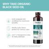 Himalaya Organic Black Seed Oil – Cold-Pressed, Unrefined, 0.5% Thymoquinone – 8 oz (23 mg/tsp)